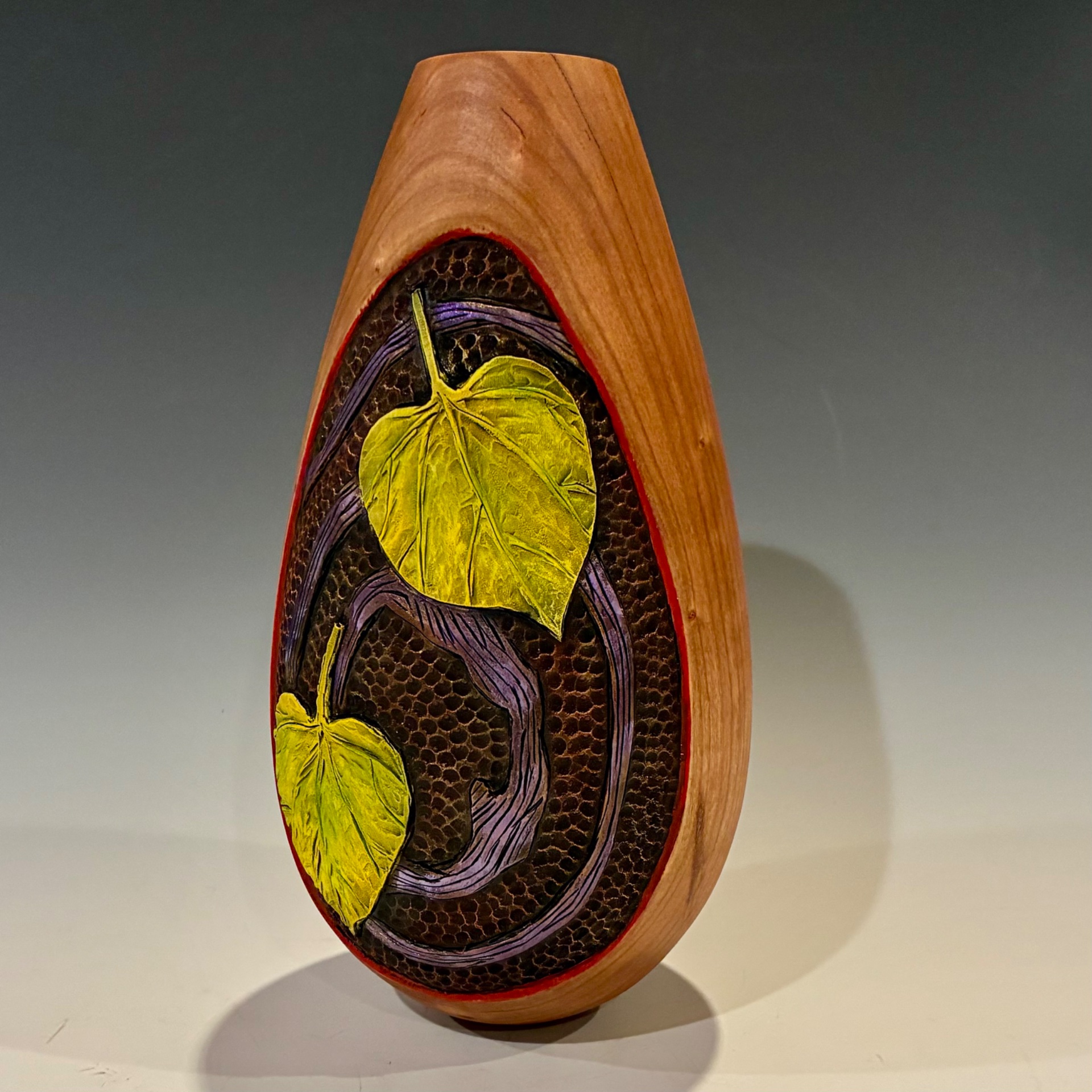 Cherry Vase ……”Redbud”