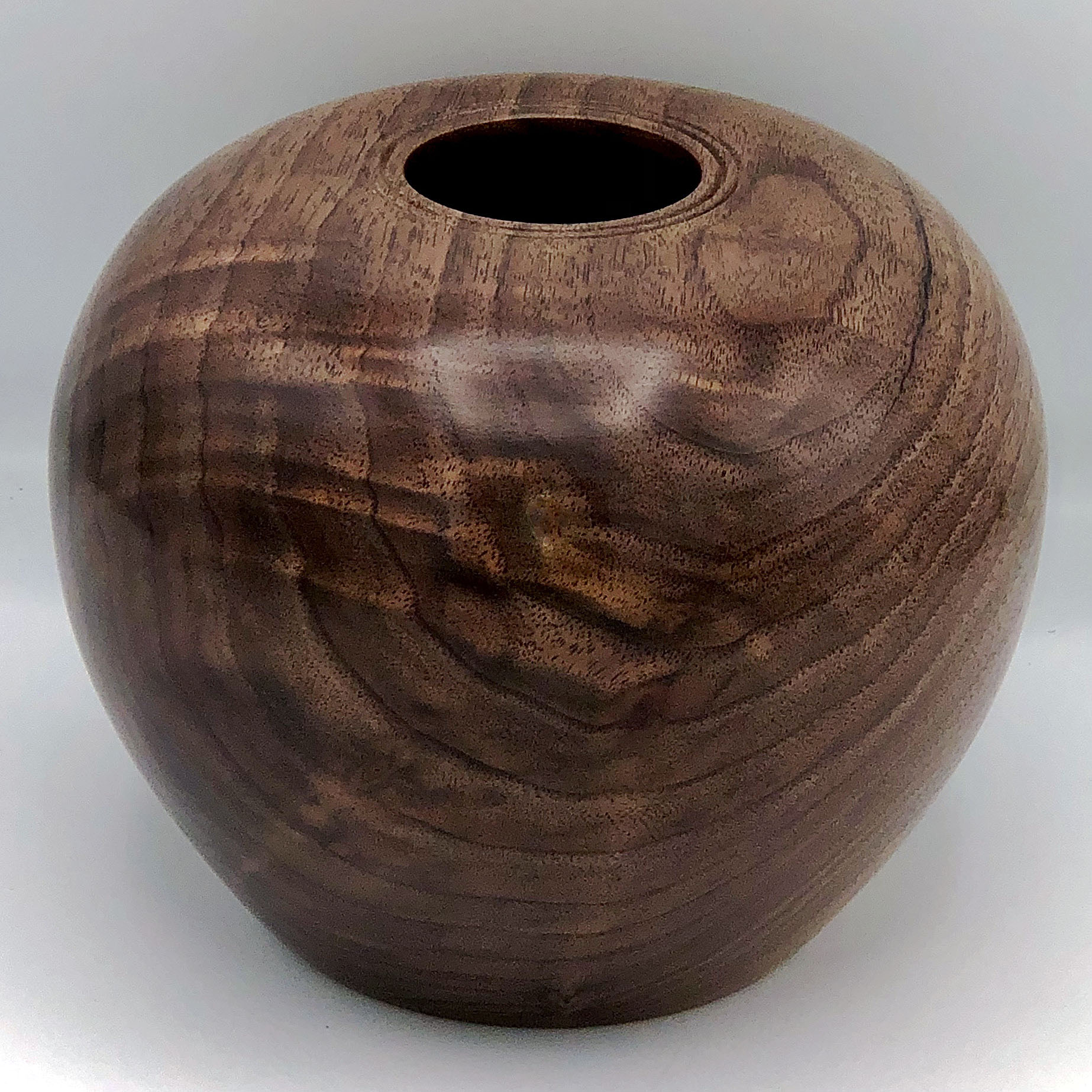 Claro Walnut hollow form