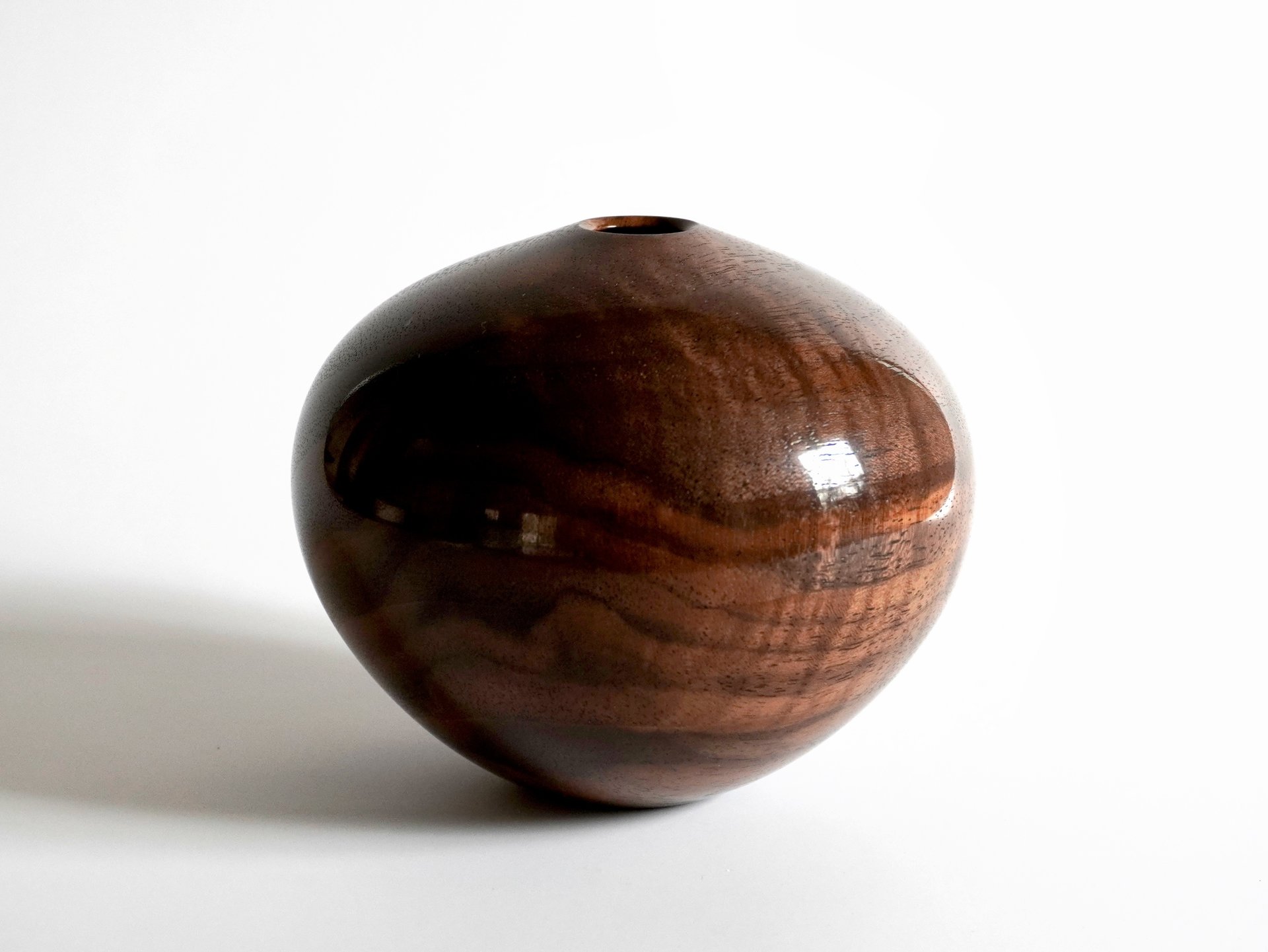 Claro walnut hollow form