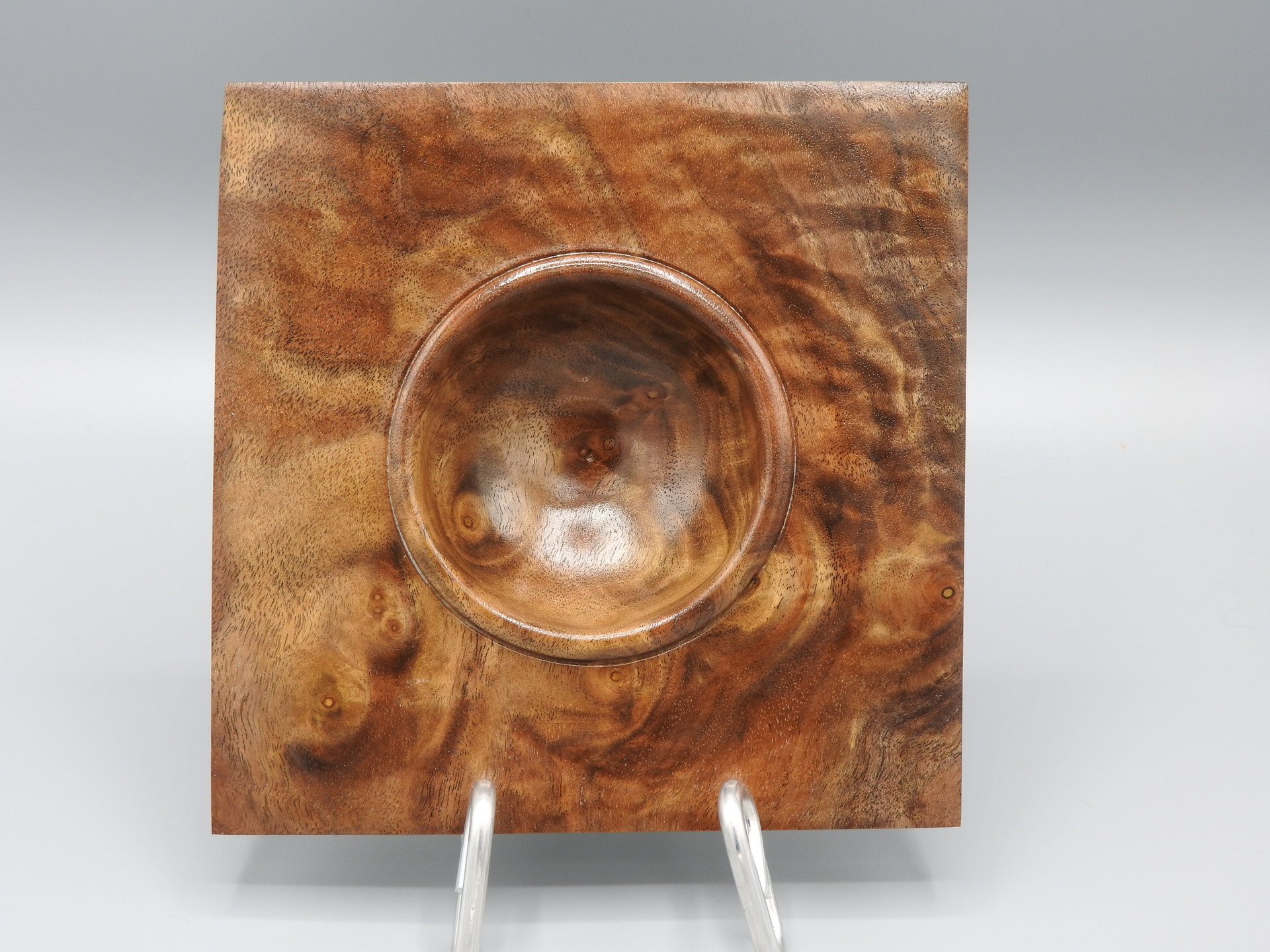 Claro Walnut Square Bowl