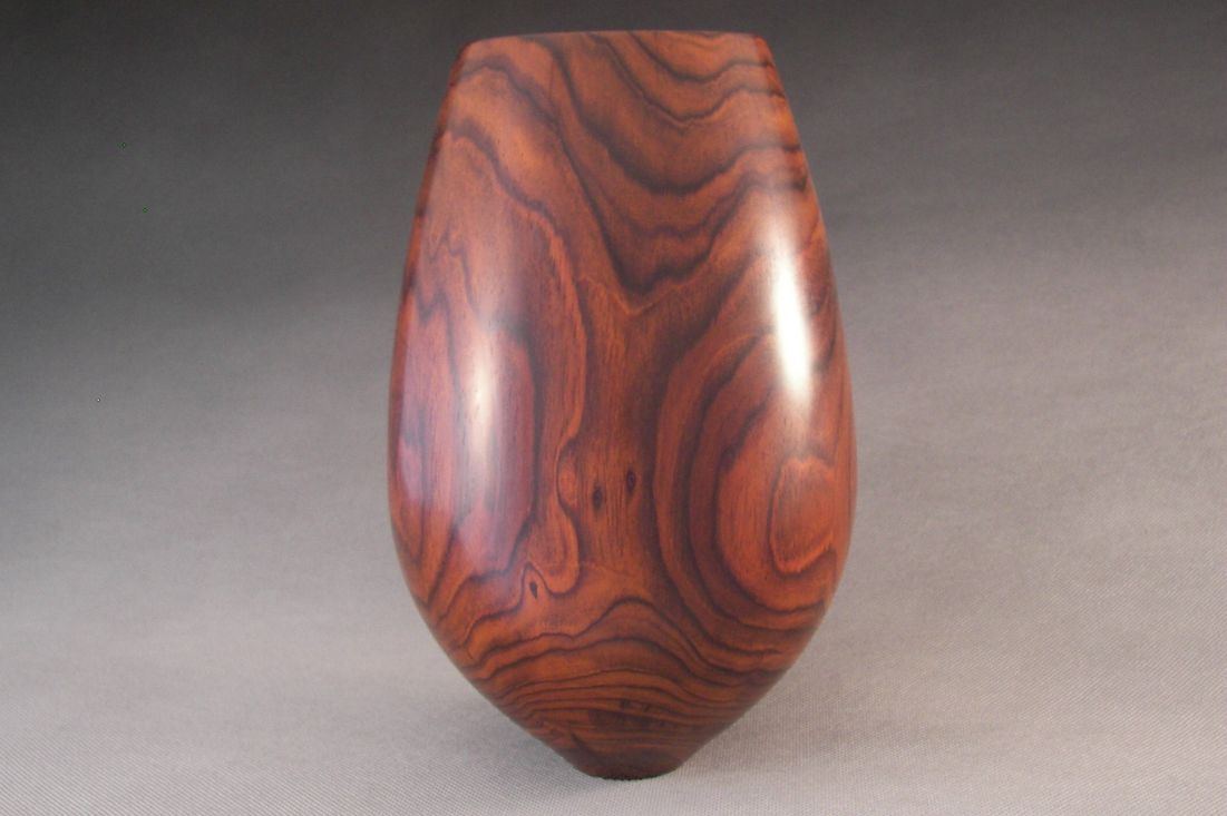 Cocobolo Hollow Vessel - Alternate view