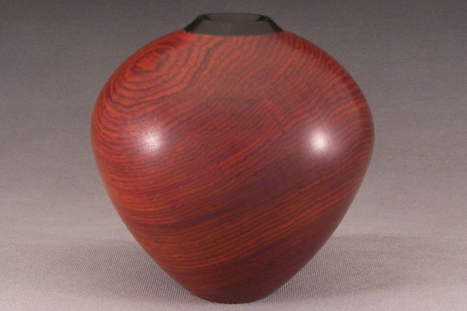 Cocobolo Hollow Vessel