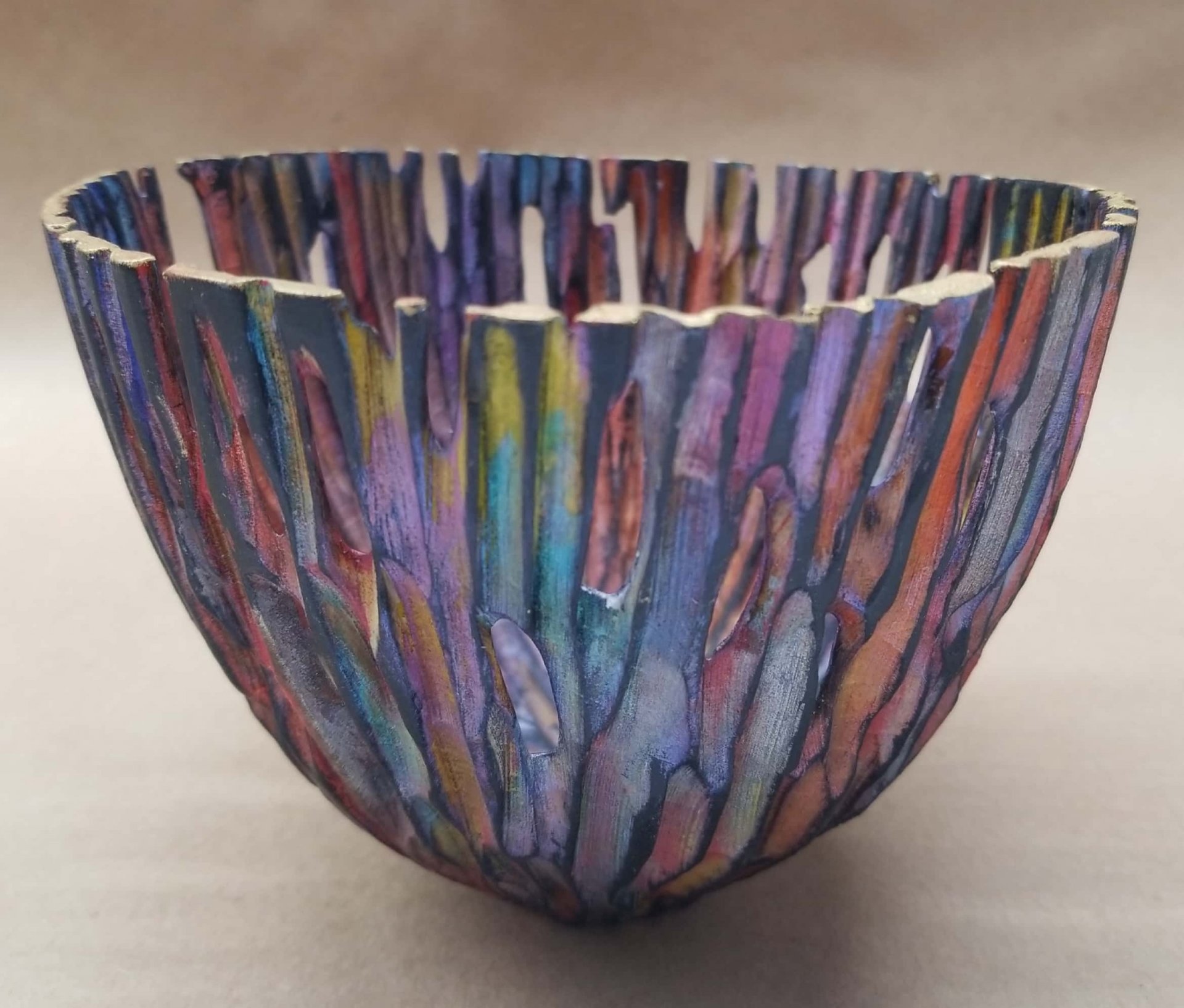 Colorful, Carved Collaboration