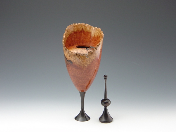 Coolibah lidded vessel