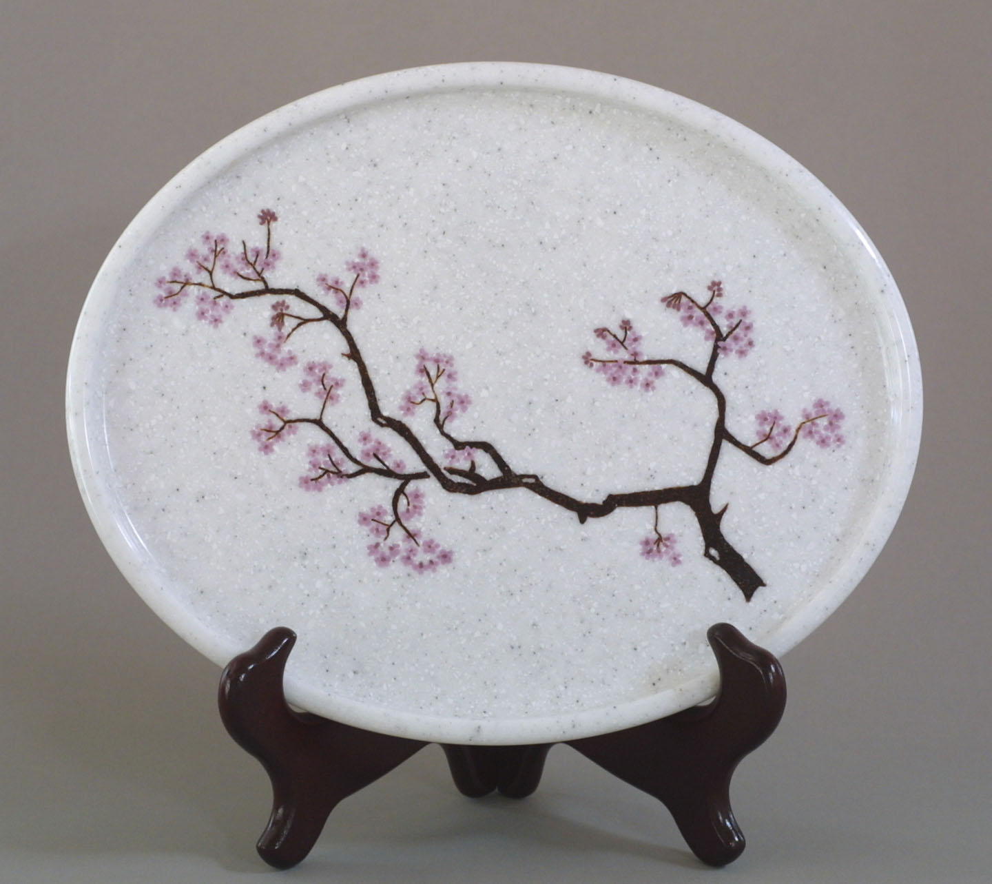 Corian Sake set, serving tray