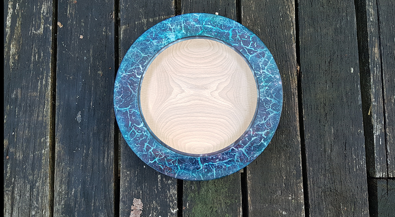 Cosmic Lightning Platter Rim