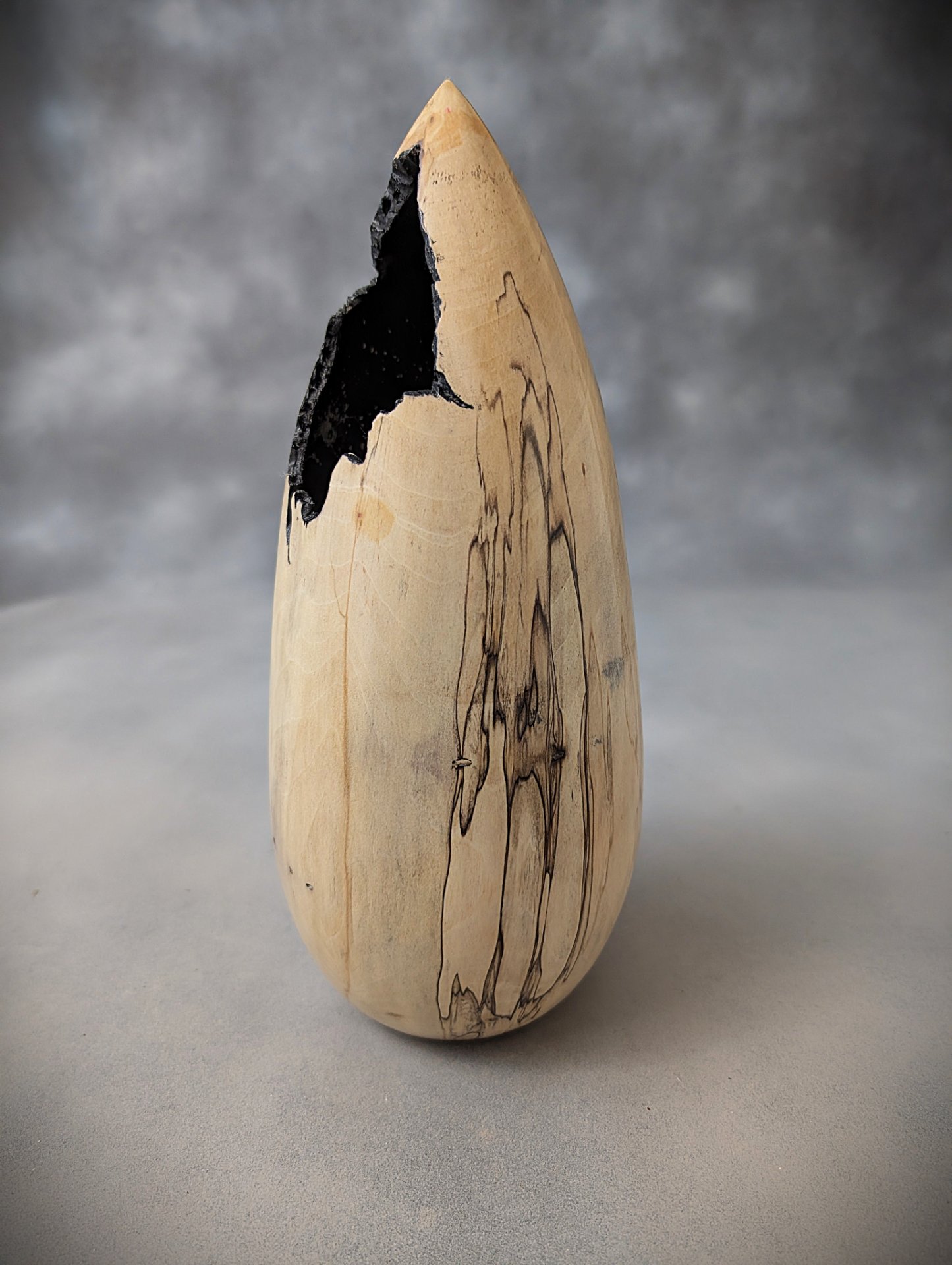 Cracked Open Tear Drop