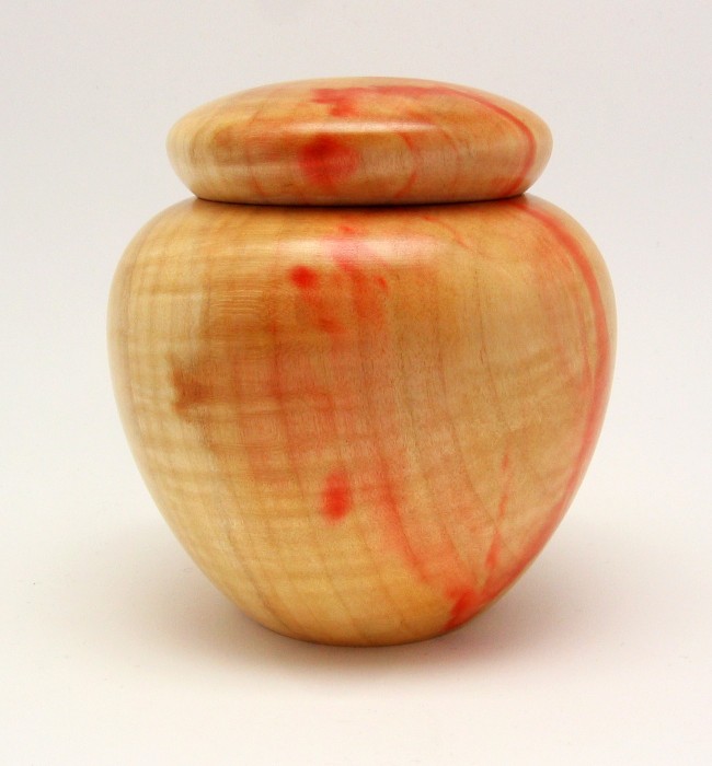 Curly Box Elder ginger jar...