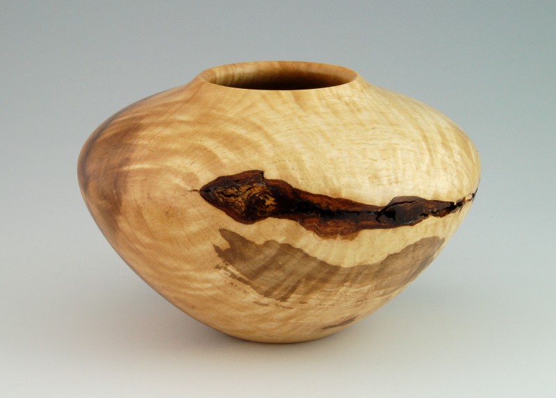 Curly Ironwood Hollow Form