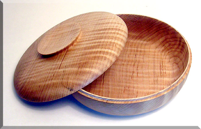 Curly Maple Box Open