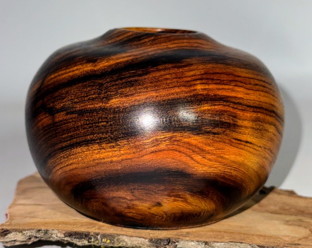 Desert Iron wood hollow form