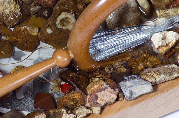 Detail of River mirror
