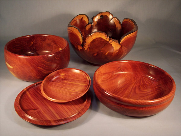 Different Cedar Pieces