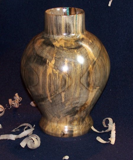 "Dumpster Maple" vase