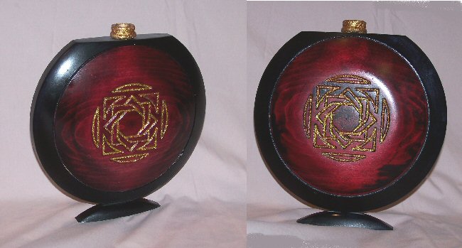 Dyed Canteen Vase