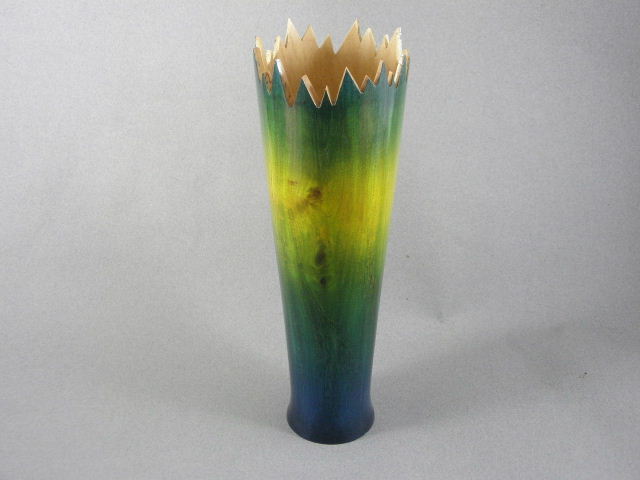 Dyed Maple Vase