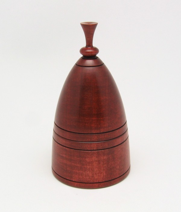 Dyed silver maple box....