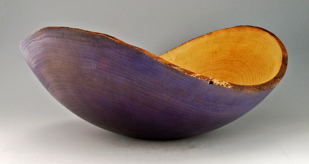 Dyed Sycamore Natural Edge