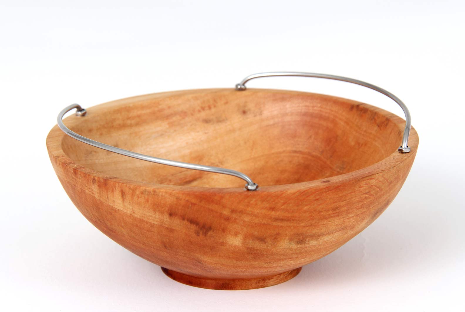 Ellipti-bowl with stainless steel tube railing