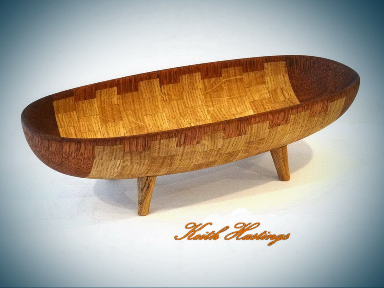 Elliptical Segmented Bowl