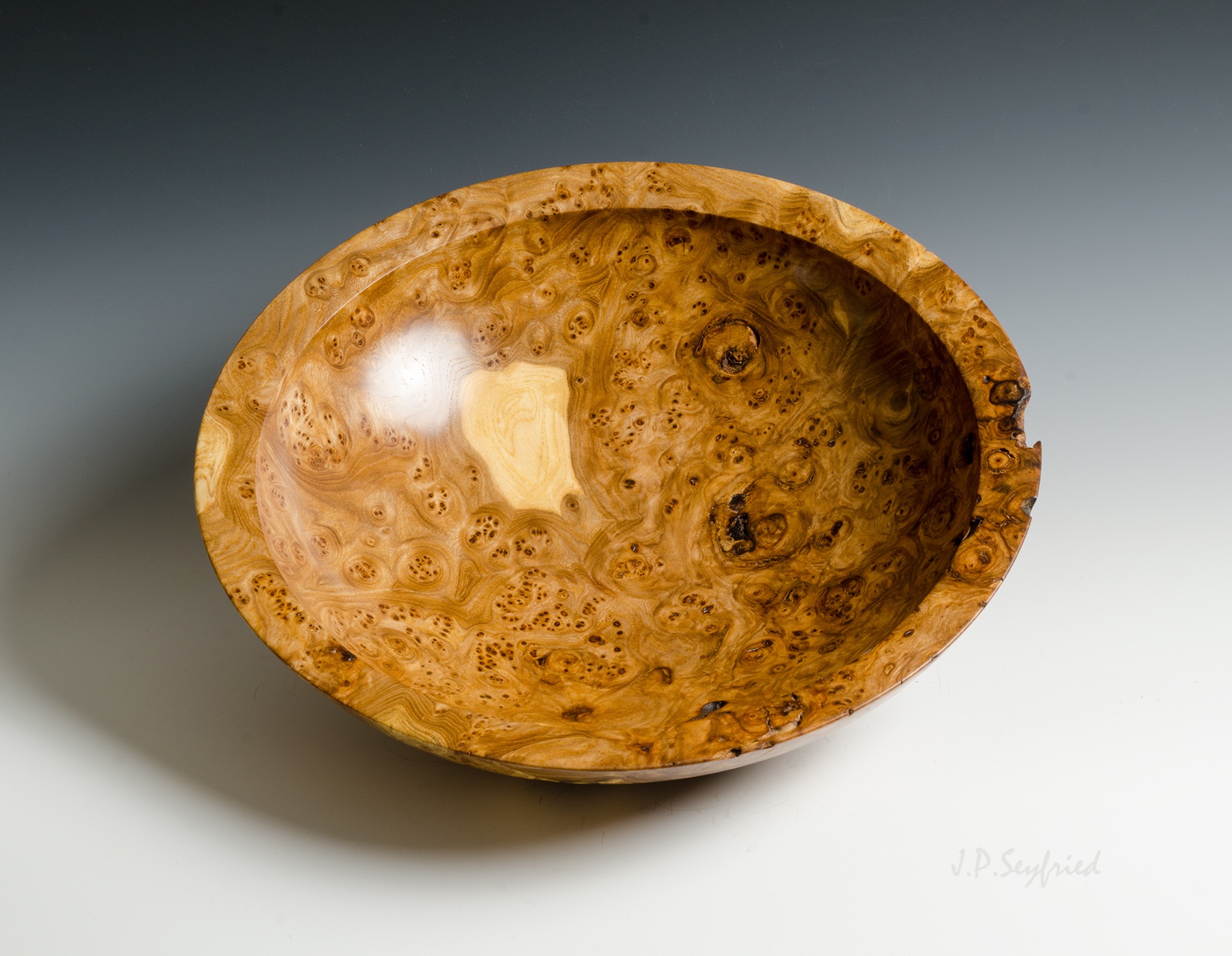 Elm Burl Bowl
