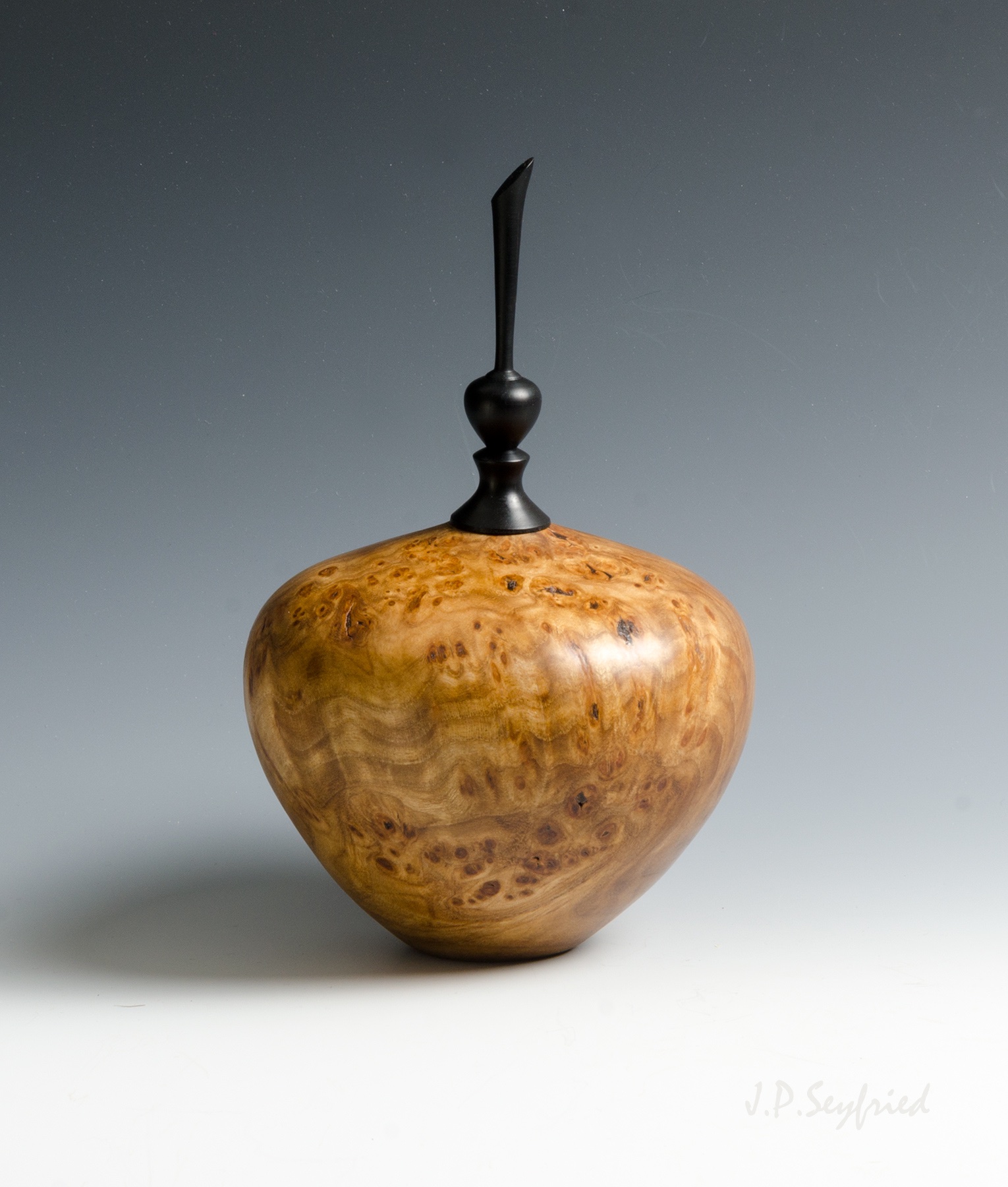 Elm Burl Hollow Form