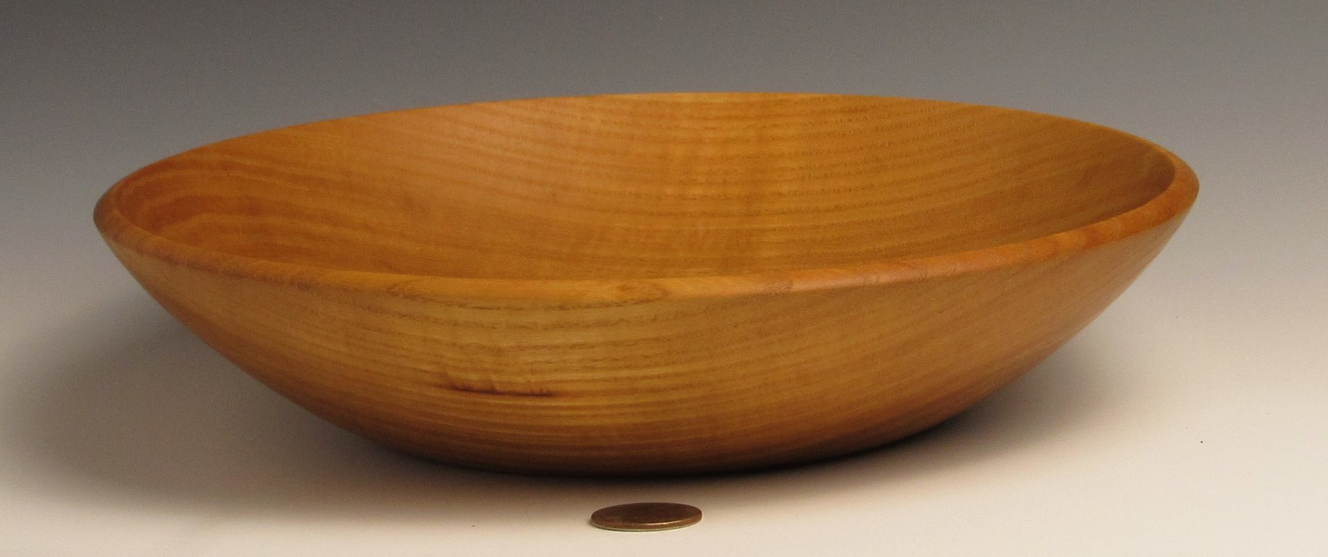 Elm Flat Rim Bowl