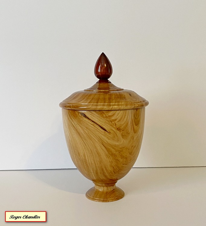 Elm Lidded Vase