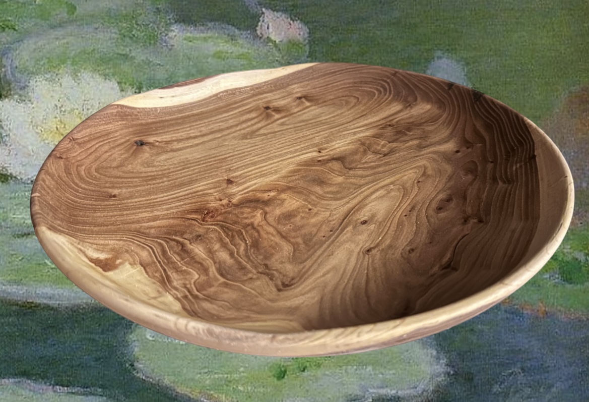 Elm platter