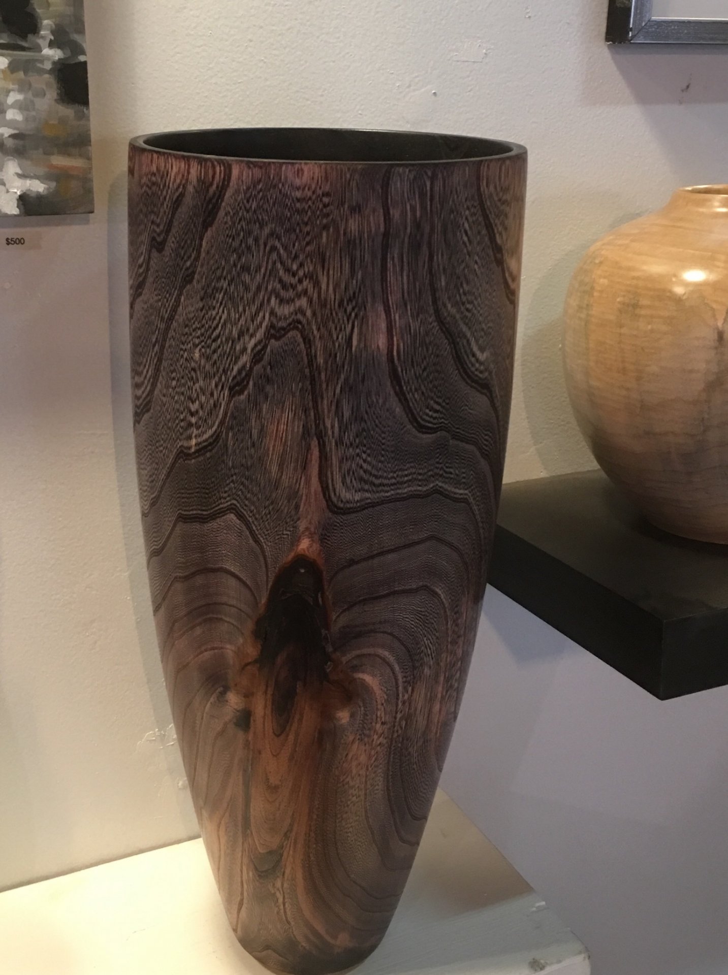 Elm vase