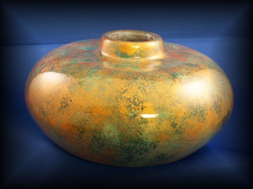 Faux Patina Hollow Form