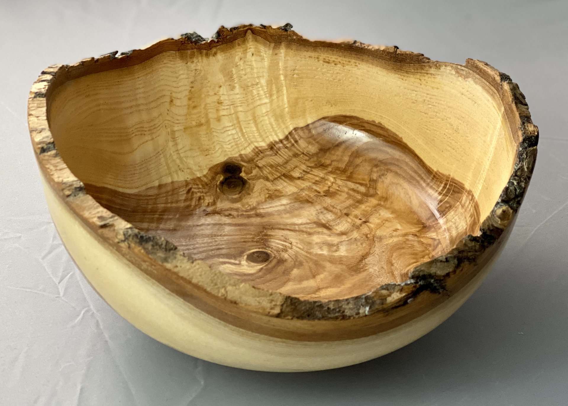 Figured Ash Live Edge