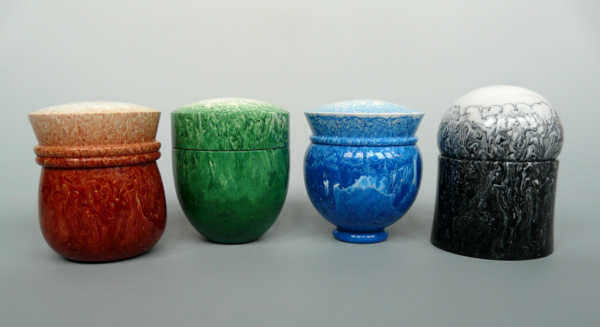 Four acrylic box's