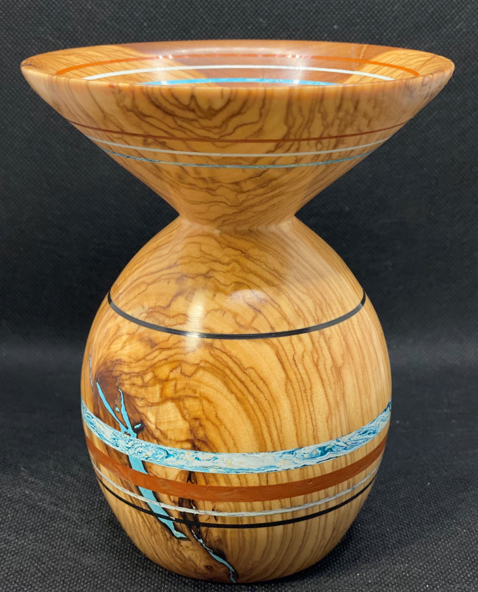 Greek olive wood.