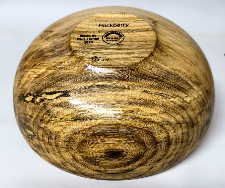 Hackberry bowl bottom