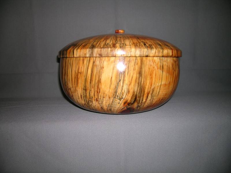 Hawaiian Style Calabash w/cover