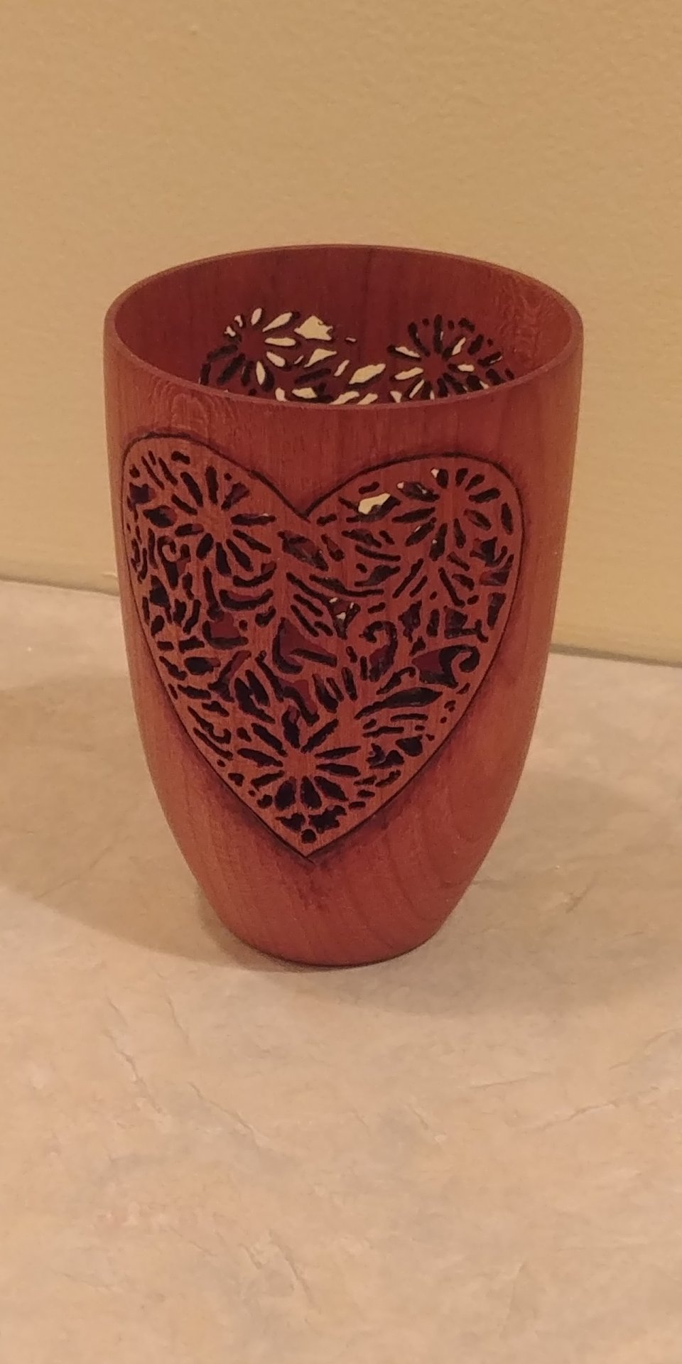 Heart vase