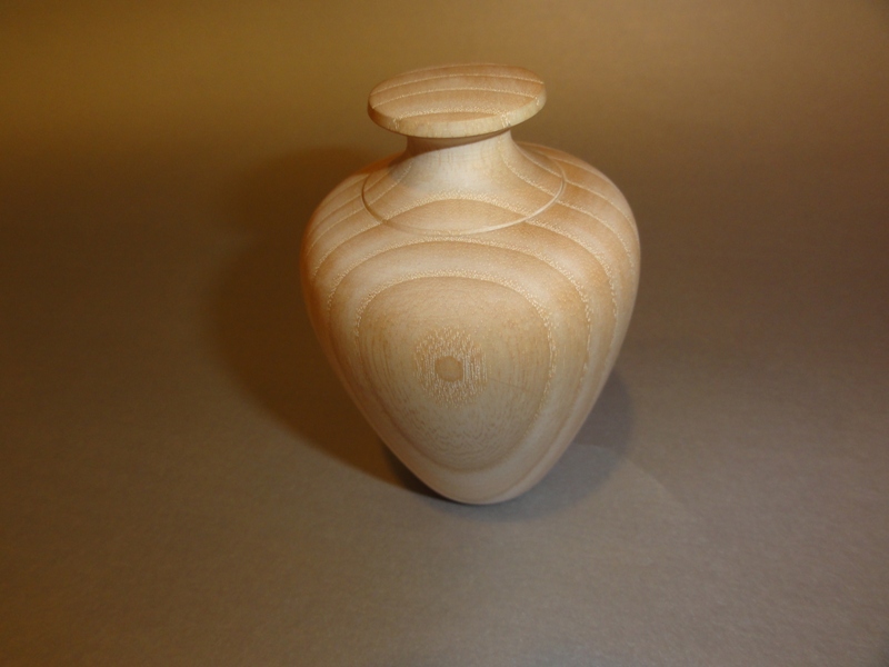 Hollow Form Vase with lid