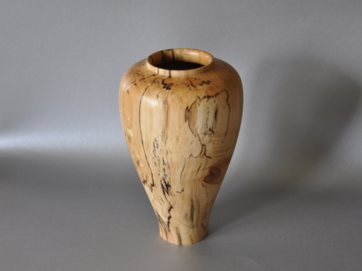 Hollow Form Vase with lid