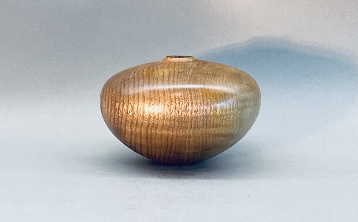 Hollow form via 1/2 inch opening