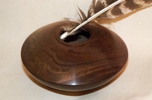 hollow form walnut