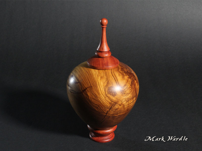 Hollow Form with Finial