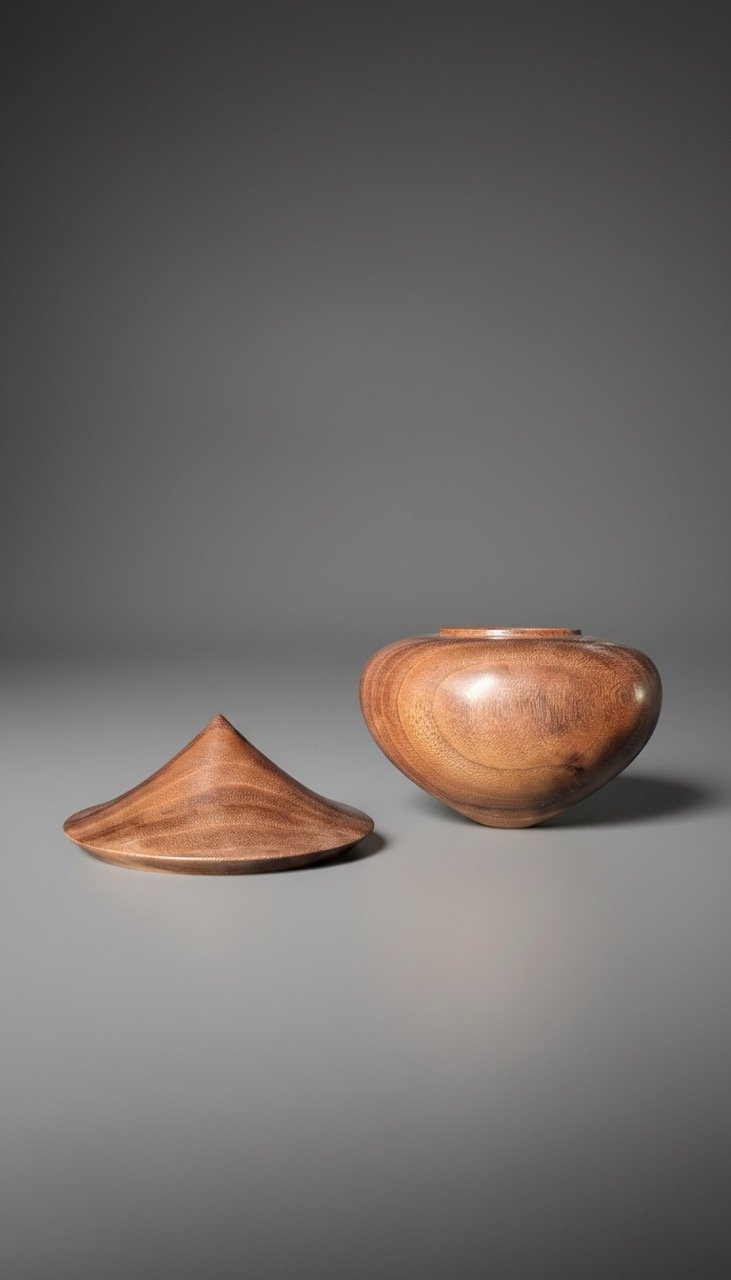 Hollowform with a hat