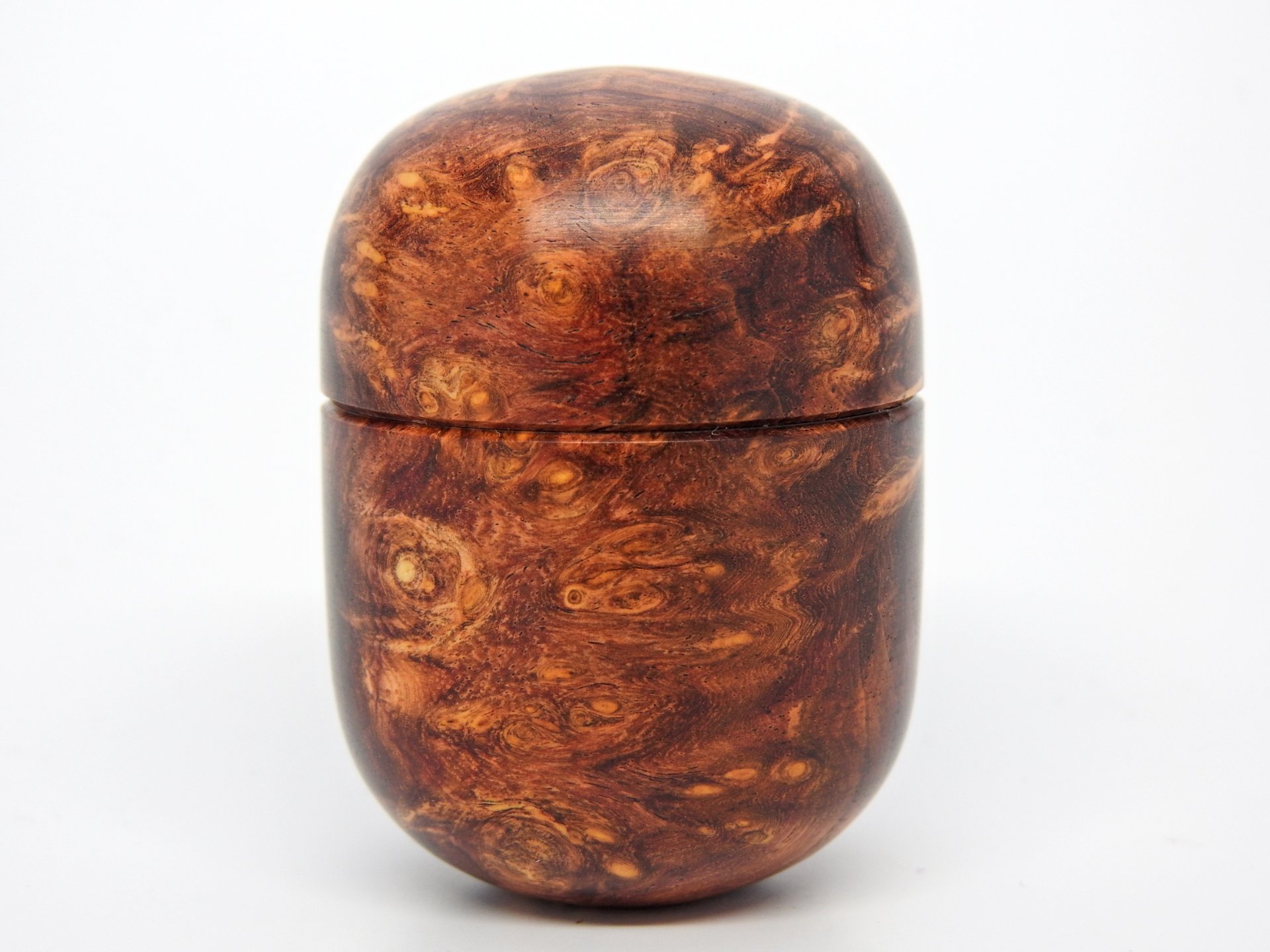 Honduras Rosewood Burl Capsule Box