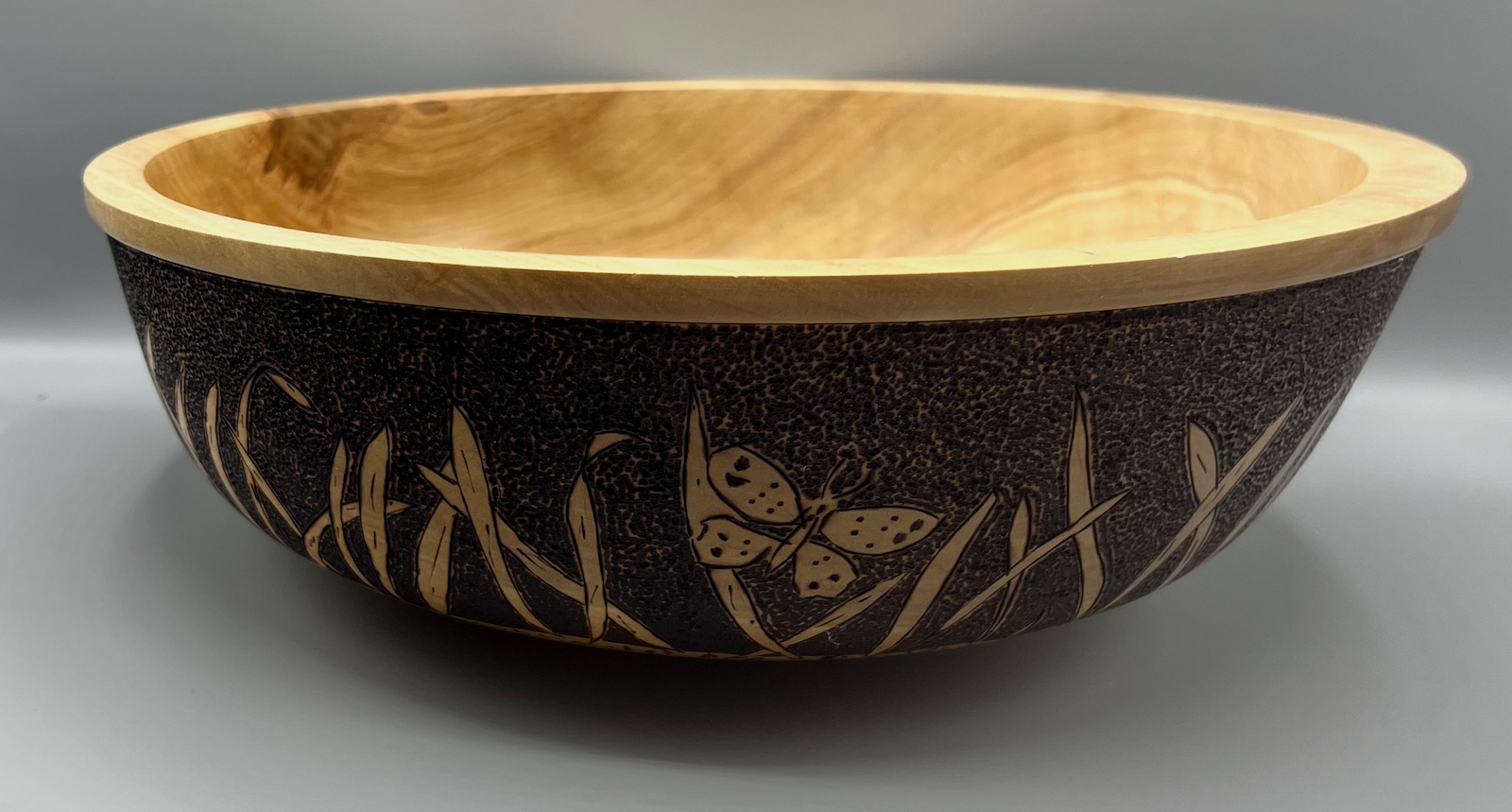 Humming Bird Bowl, back side