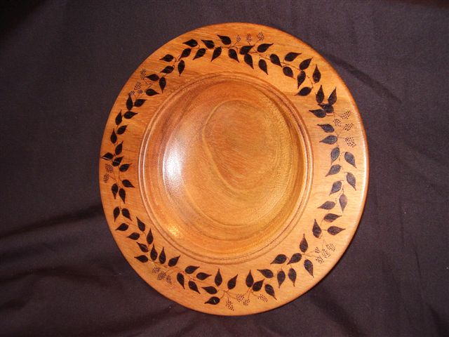 Jatoba Grapevine Platter