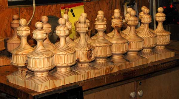 Ken's finials