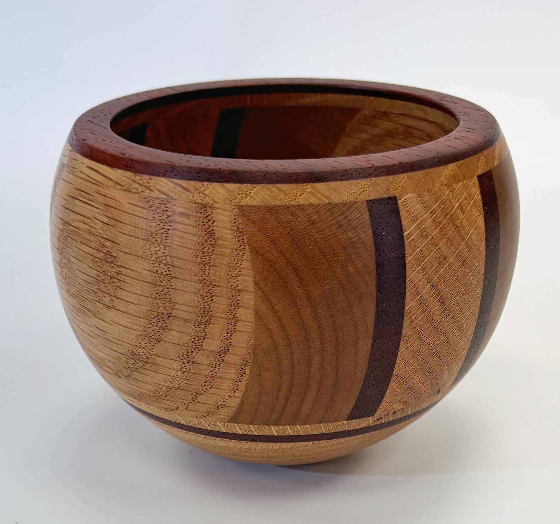 Laminated Ball Bowl side view
