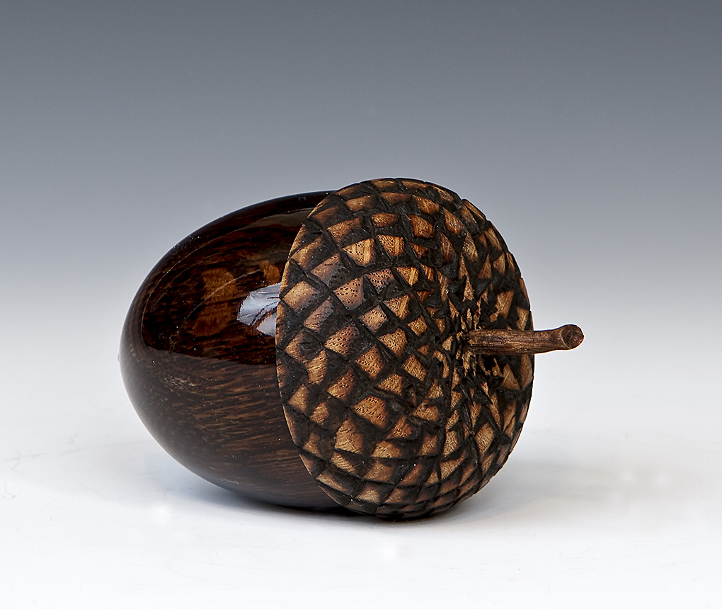 Lidded Acorn Box: A Real Nut Case