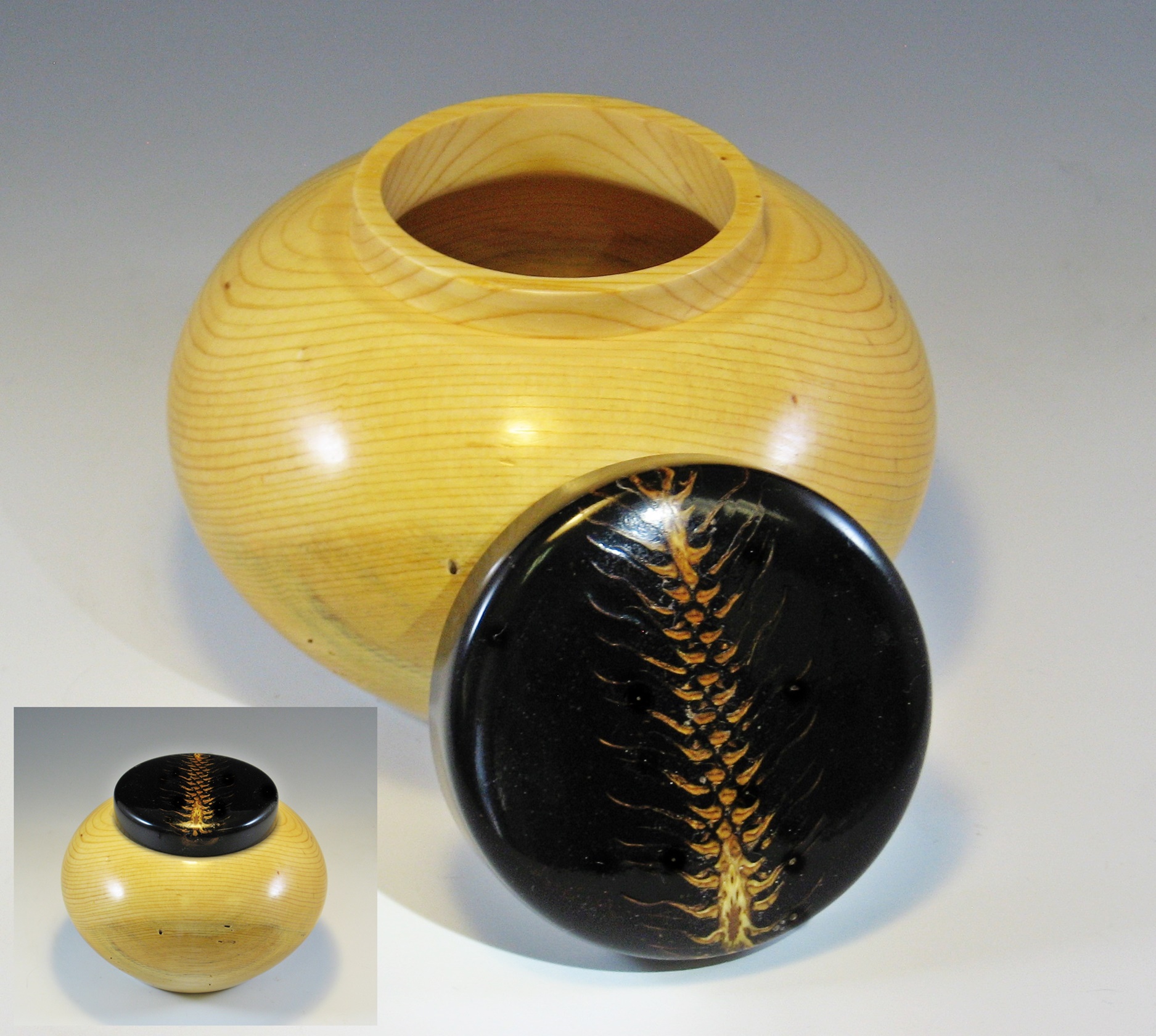 Lidded Hollow Form